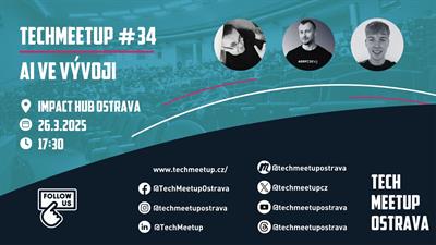 TechMeetup #34: AI ve vývoji